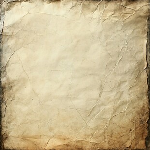 复古皱巴巴的旧纸张背景