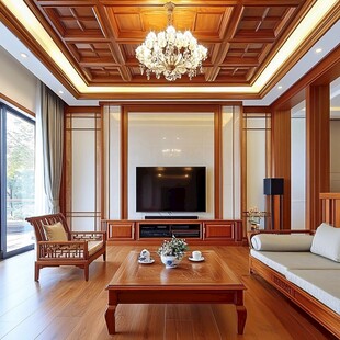 中式客厅尽显典雅大气
