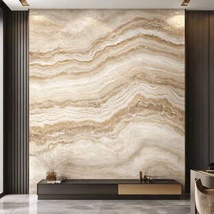 大理石纹理客厅背景墙