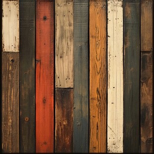 复古拼接木板墙面纹理