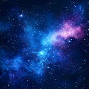梦幻星空璀璨宇宙景象