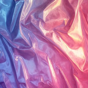 炫彩反光褶皱布料纹理