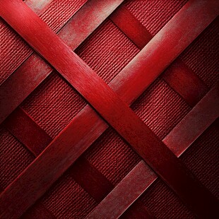 红色交错编织纹理背景