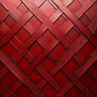 红色编织纹理墙面背景