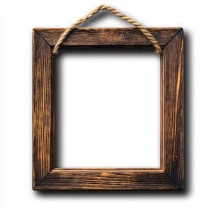 木质相框 简约悬挂装饰