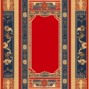 中式传统边框图案设计