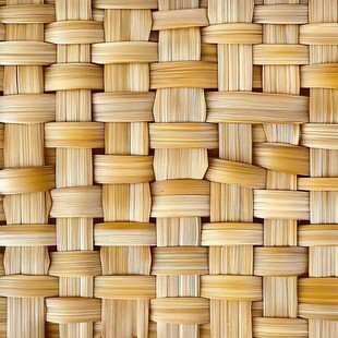 竹编纹理 细腻手工编织图案