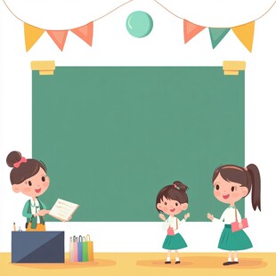 教室中的师生互动场景