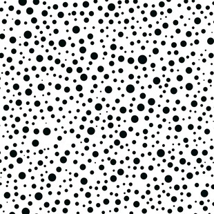 黑白圆点无缝图案背景