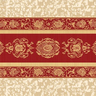 中式复古花纹装饰图案