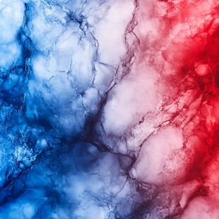 红蓝白交织的梦幻纹理