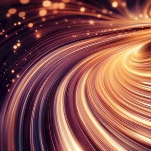 绚丽流光漩涡背景图案