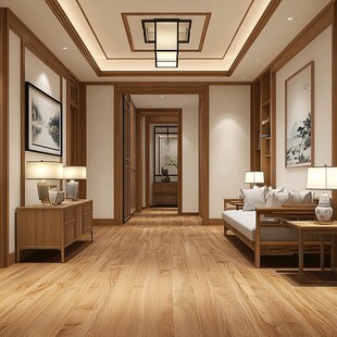 中式风格客厅走廊优雅景致