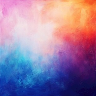 梦幻多彩渐变抽象背景图