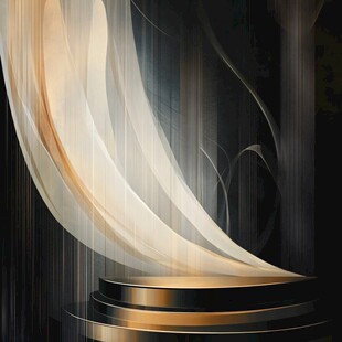 梦幻舞台艺术背景设计