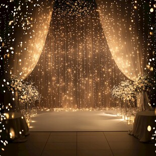 梦幻星光婚礼浪漫场景