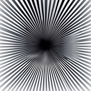 黑白放射线条抽象背景图
