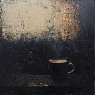 窗前暖杯 静谧时光