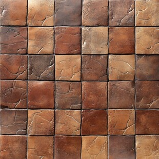 复古质感方形瓷砖纹理图