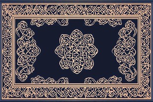 复古风几何花纹装饰图案