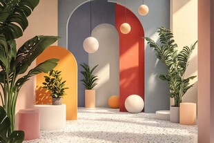 室内绿植装饰的美学空间