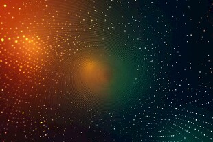 梦幻渐变星点背景图