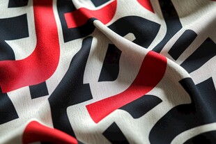 几何图案时尚印花布料