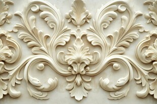 欧式古典雕花墙面装饰