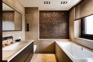 现代简约风豪华浴室设计
