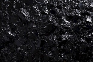 黑色碎块纹理特写