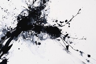 墨韵飞溅 抽象艺术之美