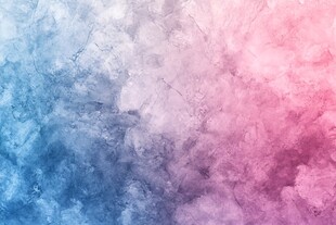粉蓝渐变水彩纹理背景
