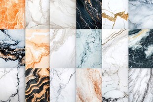 多样大理石纹理素材集合