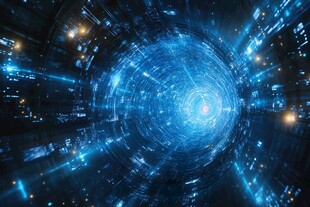 科技宇宙漩涡之光