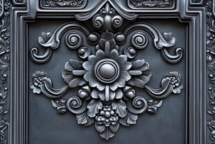 欧式雕花金属装饰艺术