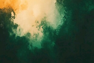 梦幻森林晨光美景