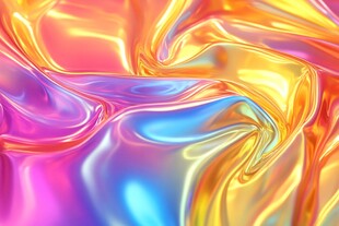 绚丽幻彩流体纹理图案