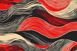 动感波浪抽象图案背景