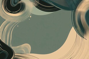 抽象流动线条艺术背景图