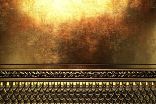 复古金色纹理金属背景图