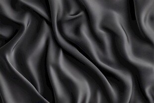 黑色绸缎纹理背景图