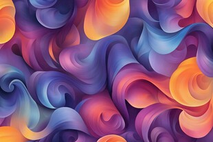 梦幻炫彩流体图案纹理