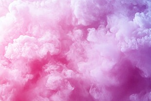 梦幻粉紫云朵背景图