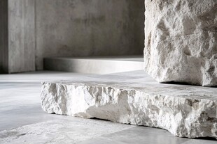 天然石材与水泥空间之美