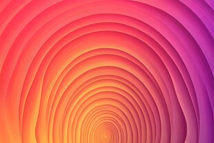 绚丽渐变波纹抽象背景图