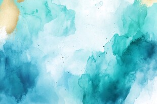 梦幻水彩背景纹理图