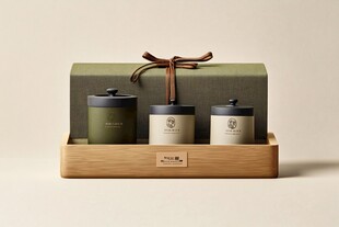 雅致茶叶礼盒套装展示