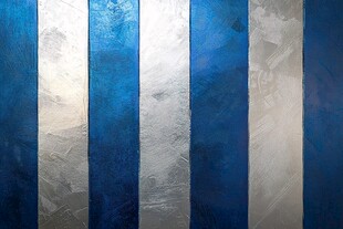 蓝银相间条纹艺术背景