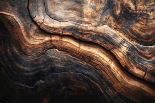 岁月雕琢的木纹肌理