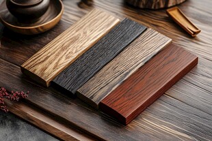 多样木质板材展示
